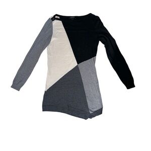 White House black market long sleeve tunic sweater XS